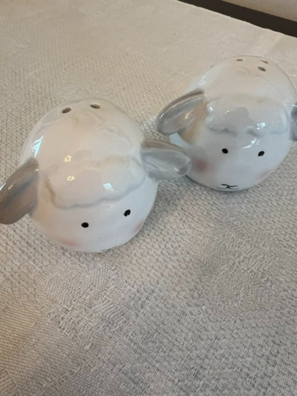 Animal Kingdom (Sheep) Salt & Pepper Shakers - Ceramic
